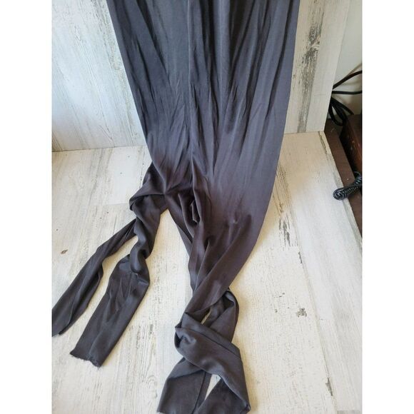 Orange hanging skeleton Halloween props scary long decor vintage - Picture 8 of 10